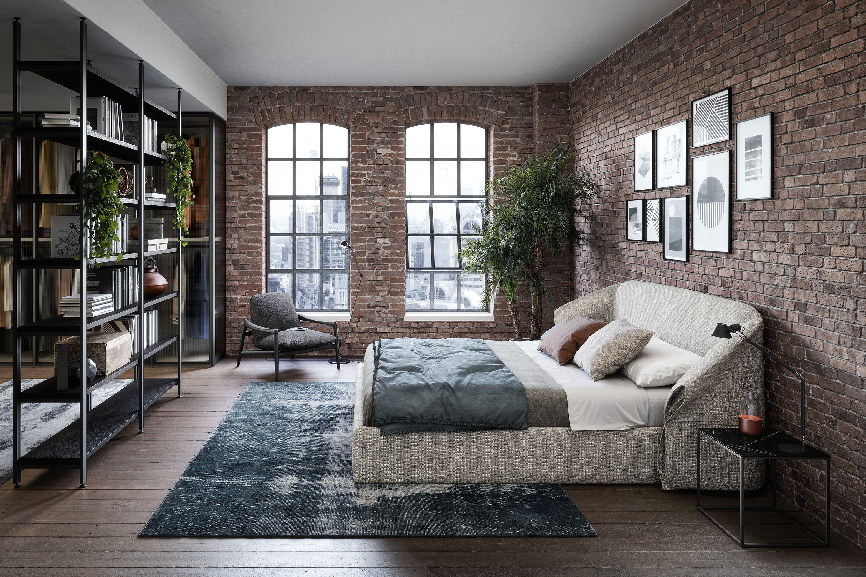 Bett "HIDE"